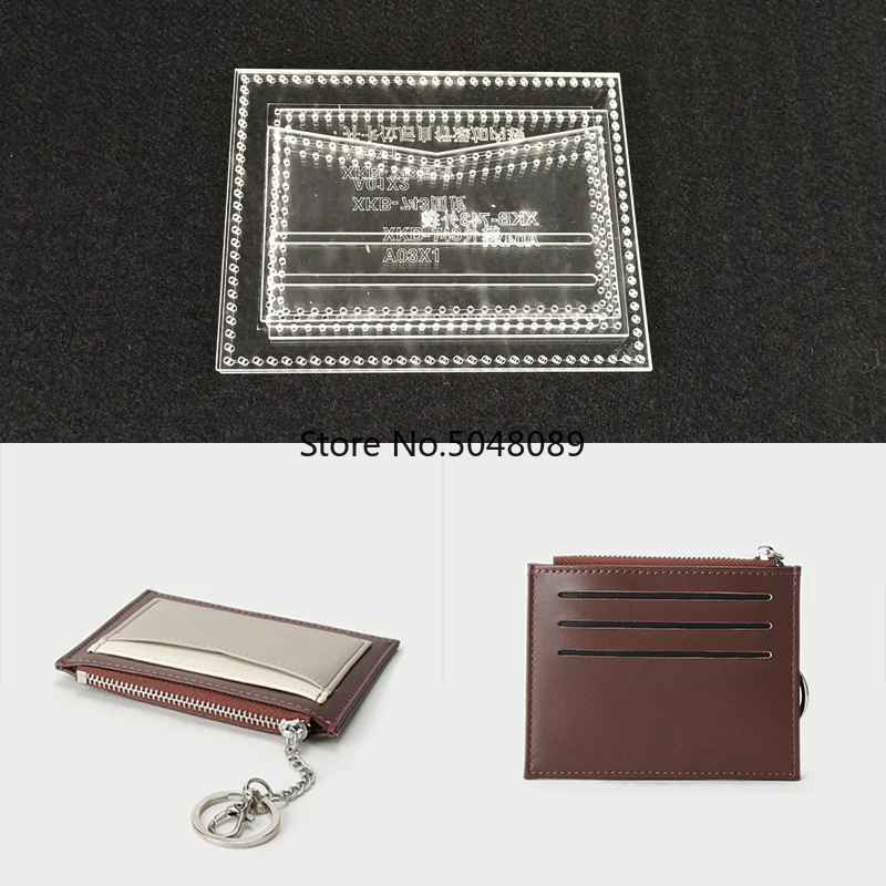 Acrylic Stencil New 1set Leather Template Home Handwork Leathercraft Sewing Pattern Tools Accessory wallet Stencil 12x9.5x0.5cm
Acrylic Stencil New 1set Leather Template Home Handwork Leathercraft Sewing Pattern Tools Accessory wallet Stencil 12x9.5x0.5cm