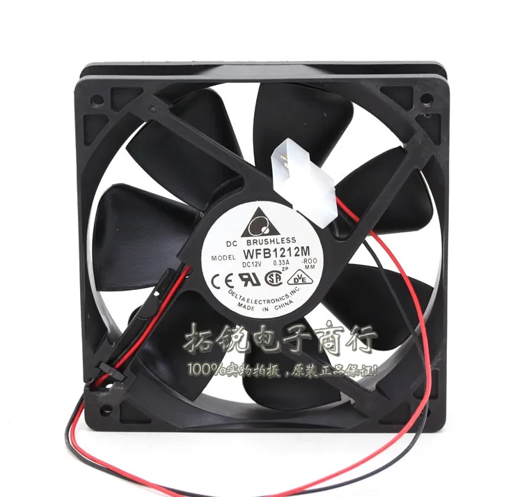 Delta WFB1212M 12cm 12025 12V 0.33A Double Ball Wind Power Supply of PC Case Heater Fan
Delta WFB1212M 12cm 12025 12V 0.33A Double Ball Wind Power Supply of PC Case Heater Fan