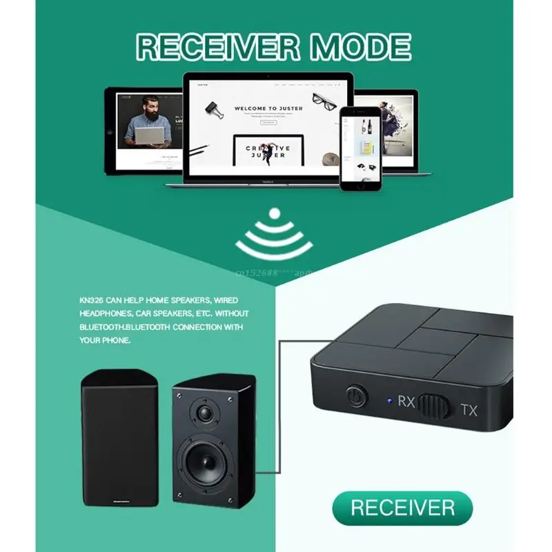 Bluetooth 5.0 Receiver Transmitter 3.5mm AUX Jack RCA USB Dongle Stereo Wireless Adapter with Mic For Car TV PC Headphone
Bluetooth 5.0 Receiver Transmitter 3.5mm AUX Jack RCA USB Dongle Stereo Wireless Adapter with Mic For Car TV PC Headphone