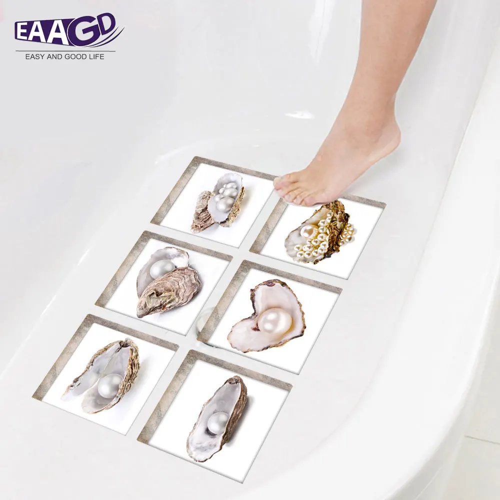 6Pcs/Set Shell Bath Treads Sticker Safety Non Slip Bath Tub Tattoos Tub Stickers Tub Decals Tub Appliques
6Pcs/Set Shell Bath Treads Sticker Safety Non Slip Bath Tub Tattoos Tub Stickers Tub Decals Tub Appliques