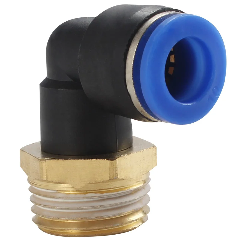 Pneumatic Pipe Quick-Connect Insert Joint Threaded Elbow PL4-01/6-M5/8-02/10-03/12-04
Pneumatic Pipe Quick-Connect Insert Joint Threaded Elbow PL4-01/6-M5/8-02/10-03/12-04