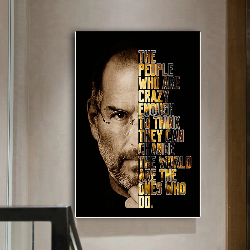 Famous Successful Figure Motivational Quote Posters and Prints on Canvas Painting Wall Art Picture for Living Room Home Decor
Famous Successful Figure Motivational Quote Posters and Prints on Canvas Painting Wall Art Picture for Living Room Home Decor