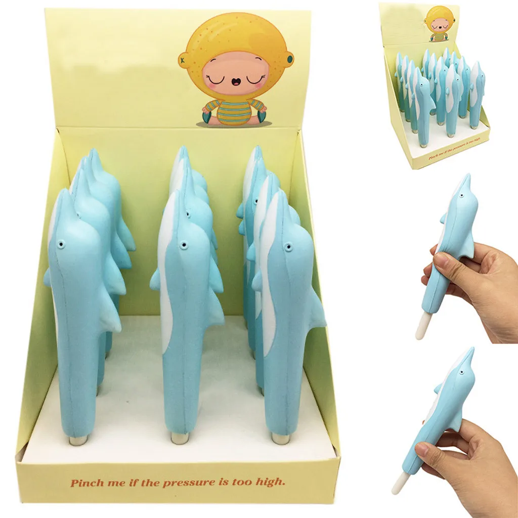 Fidget Toys Creative Kawaii Dolphin Pen Cap Figet Toys Magneet Sticky Slow Rising Pencil Holder Soft Toy Anti-stress
Fidget Toys Creative Kawaii Dolphin Pen Cap Figet Toys Magneet Sticky Slow Rising Pencil Holder Soft Toy Anti-stress