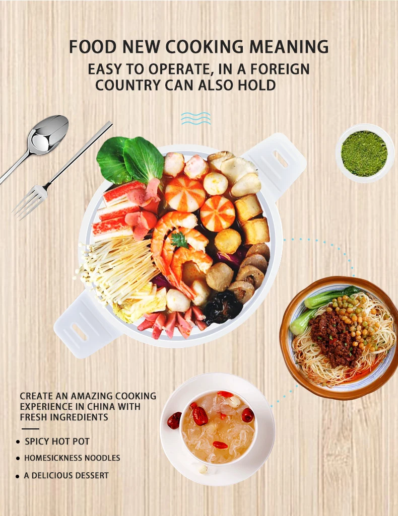 Folding Electric Cooker Pot Multifunction Mini Hot Pot Rice Cooker Student Dormitory Noodle Cooker For Kitchen Home Travel
Folding Electric Cooker Pot Multifunction Mini Hot Pot Rice Cooker Student Dormitory Noodle Cooker For Kitchen Home Travel