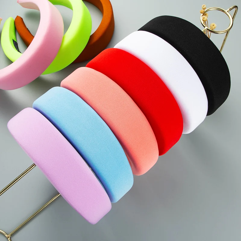 Fashion Western Style Thick-edged Solid Color Headwears Retro Macaron Wide Brim Headbands Accessories Headwear Jewelry Wholesale
Fashion Western Style Thick-edged Solid Color Headwears Retro Macaron Wide Brim Headbands Accessories Headwear Jewelry Wholesale