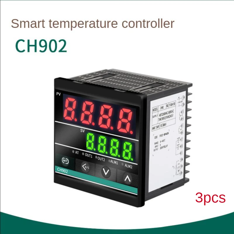 3pcs CH902 intelligent temperature control instrument temperature controller AC180v-240v 96*96mm50Hz relay solid state relay
3pcs CH902 intelligent temperature control instrument temperature controller AC180v-240v 96*96mm50Hz relay solid state relay
