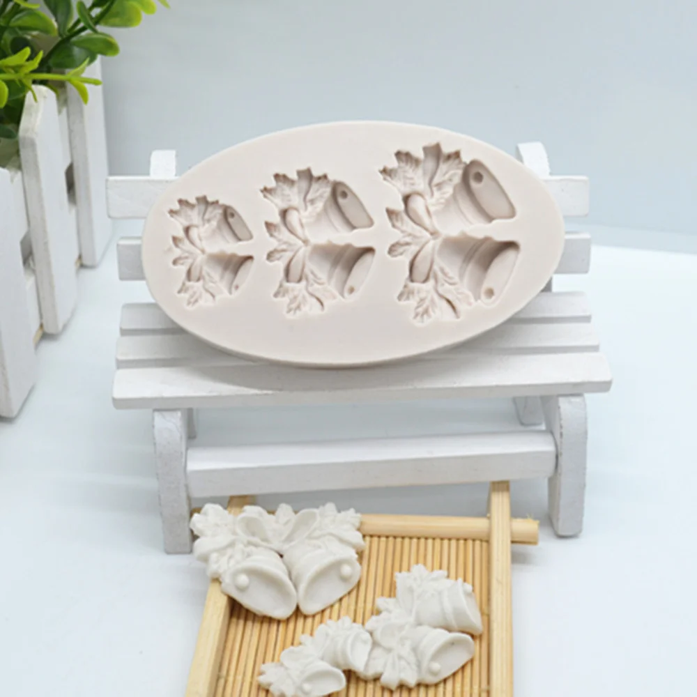 1pc Christmas Bells Silicone Fondant Molds Resin Molds Cake Decorating Tools Baking Accessories Cake Pastry Tools FTM280
1pc Christmas Bells Silicone Fondant Molds Resin Molds Cake Decorating Tools Baking Accessories Cake Pastry Tools FTM280