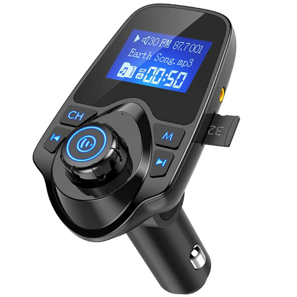 12V Car MP3 bluetooth Player LCD Screen Display Car MP3 Player Fast Charging FM Transmitter Hand-free FM Modulator Car Kit
12V Car MP3 bluetooth Player LCD Screen Display Car MP3 Player Fast Charging FM Transmitter Hand-free FM Modulator Car Kit