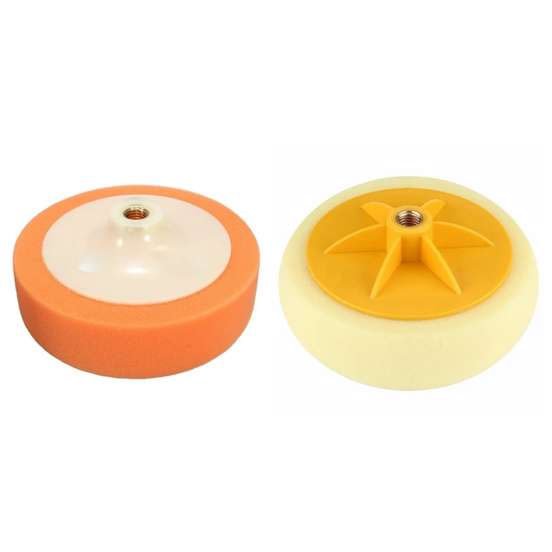 150mm Polishing Head Buffing Mop Pad Sponge for M14 Thread with 15cm Polishing Waxing Pad Sponge Waxing Pad Kit Tool
150mm Polishing Head Buffing Mop Pad Sponge for M14 Thread with 15cm Polishing Waxing Pad Sponge Waxing Pad Kit Tool