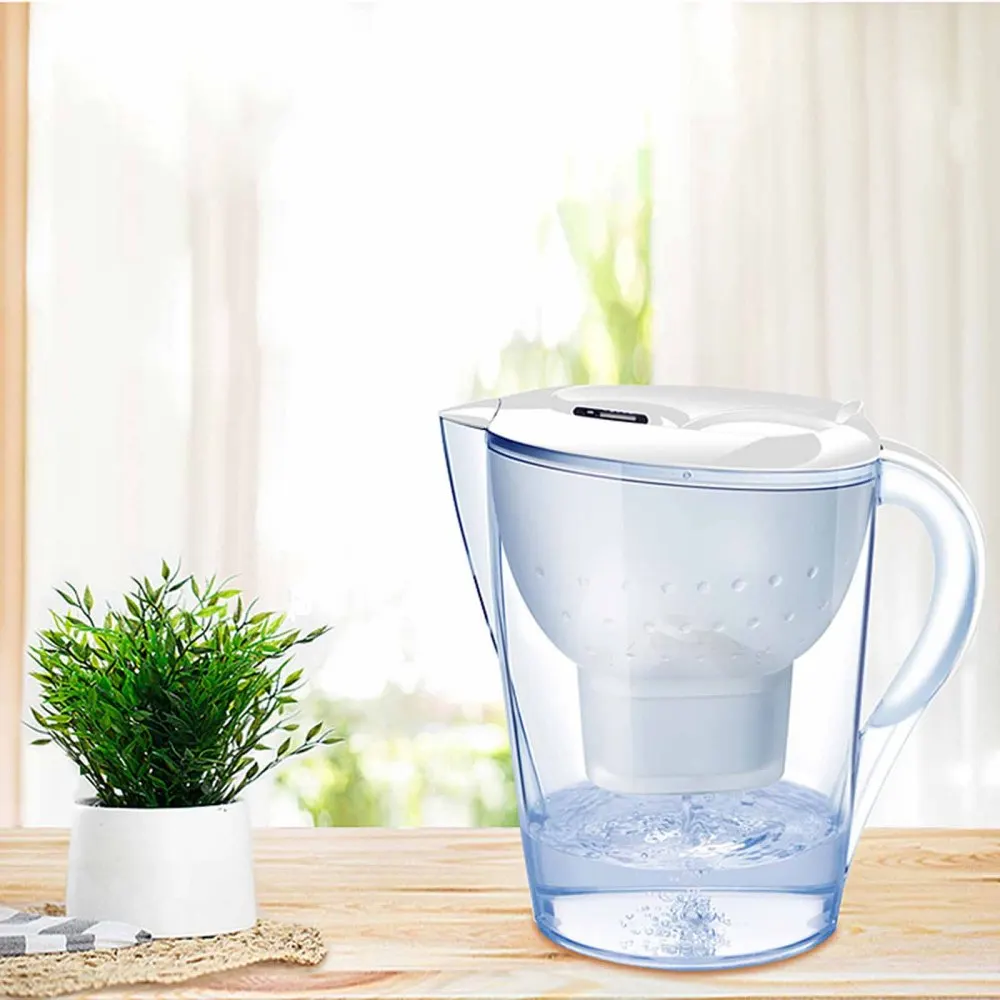 Pitcher Water Kettle Filter High Quality Purify Kitchen Alkaline 3.5L Large Capacity Household Carbon Purifier
Pitcher Water Kettle Filter High Quality Purify Kitchen Alkaline 3.5L Large Capacity Household Carbon Purifier