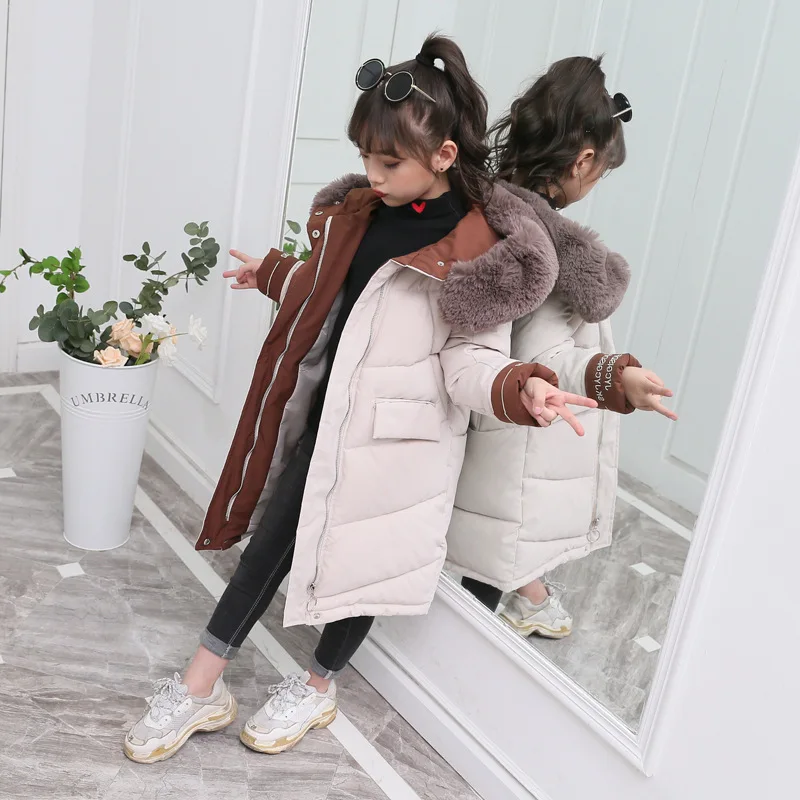 Children Winter Down Cotton Jacket Girl Clothing Kids Clothes Thick Parka Fur Hooded Snowsuit Outerwear Coat Toddler Coat
Children Winter Down Cotton Jacket Girl Clothing Kids Clothes Thick Parka Fur Hooded Snowsuit Outerwear Coat Toddler Coat