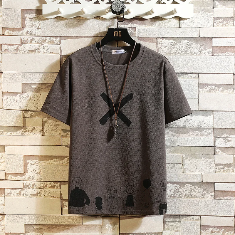 Short Sleeve T Shirt Men 2021 Summer High Quality Tshirt Top Tees Classic Brand Fashion Clothes Plus Size M-5XL O NECK
Short Sleeve T Shirt Men 2021 Summer High Quality Tshirt Top Tees Classic Brand Fashion Clothes Plus Size M-5XL O NECK