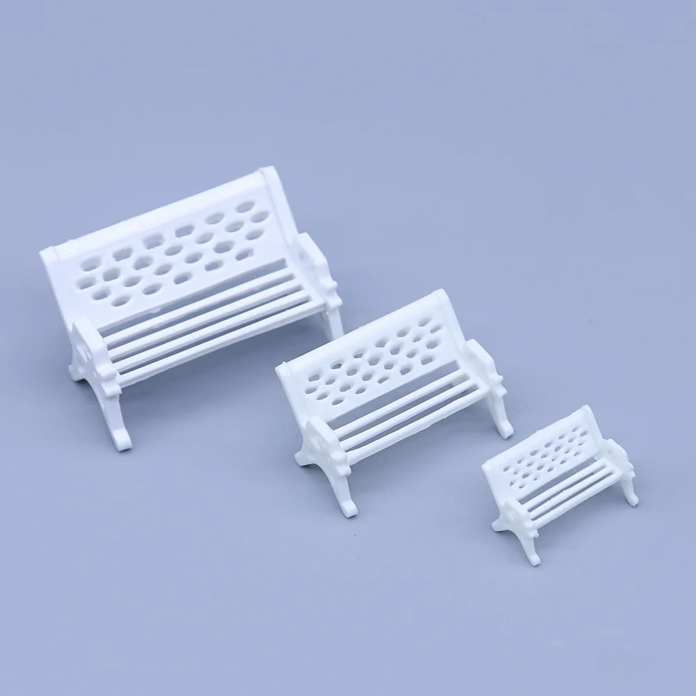 DIY Model Park Leisure Chair Scale 1:50-1:87 Garden Chair Layout Decorations Sand table Building Landscape for Diorama
DIY Model Park Leisure Chair Scale 1:50-1:87 Garden Chair Layout Decorations Sand table Building Landscape for Diorama