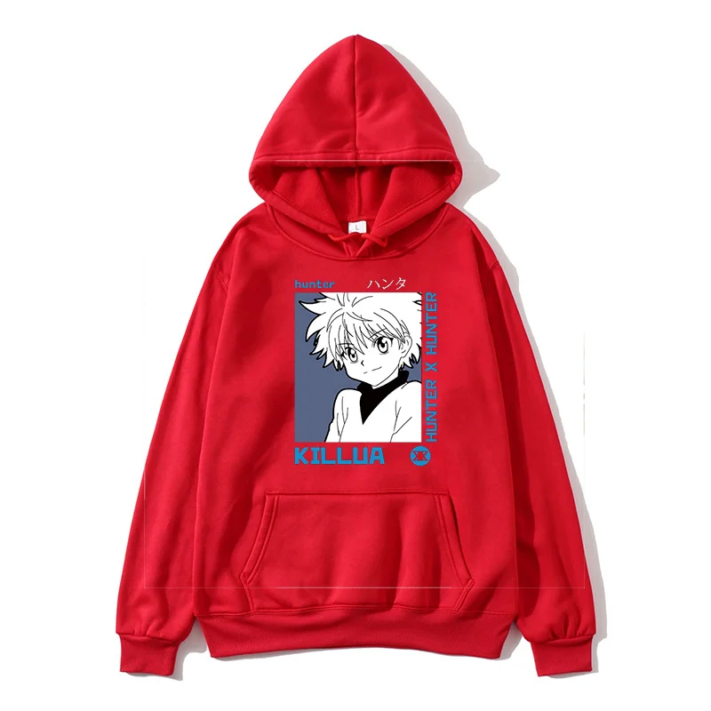 Men's autumn and winter fleece hoodie, casual printed long-sleeved top, Hunter X Hunter Killua cartoon prints, 2021 new
Men's autumn and winter fleece hoodie, casual printed long-sleeved top, Hunter X Hunter Killua cartoon prints, 2021 new