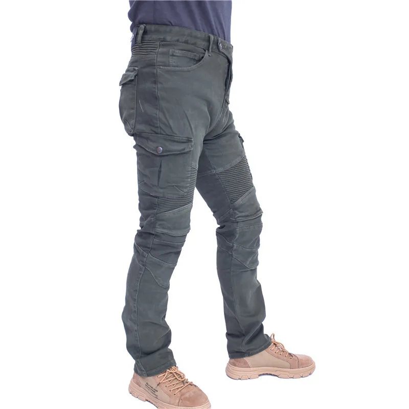 3 Color Classic Motorcycle Jeans Drop Resistance Slim Denim Cycling Racing Pants Motocross Off-road Hockey Pants With Knee Pads
3 Color Classic Motorcycle Jeans Drop Resistance Slim Denim Cycling Racing Pants Motocross Off-road Hockey Pants With Knee Pads
