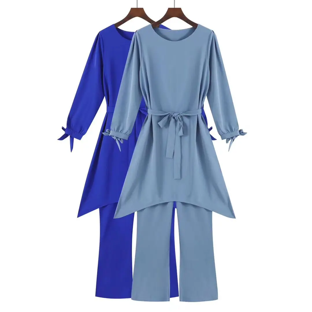 Ramadan Eid Muslim Sets Dubai Abaya Turkey Hijab 2 Piece Set Islam Clothing Women Musulman Ensembles De Mode Moroccan Kaftan
Ramadan Eid Muslim Sets Dubai Abaya Turkey Hijab 2 Piece Set Islam Clothing Women Musulman Ensembles De Mode Moroccan Kaftan