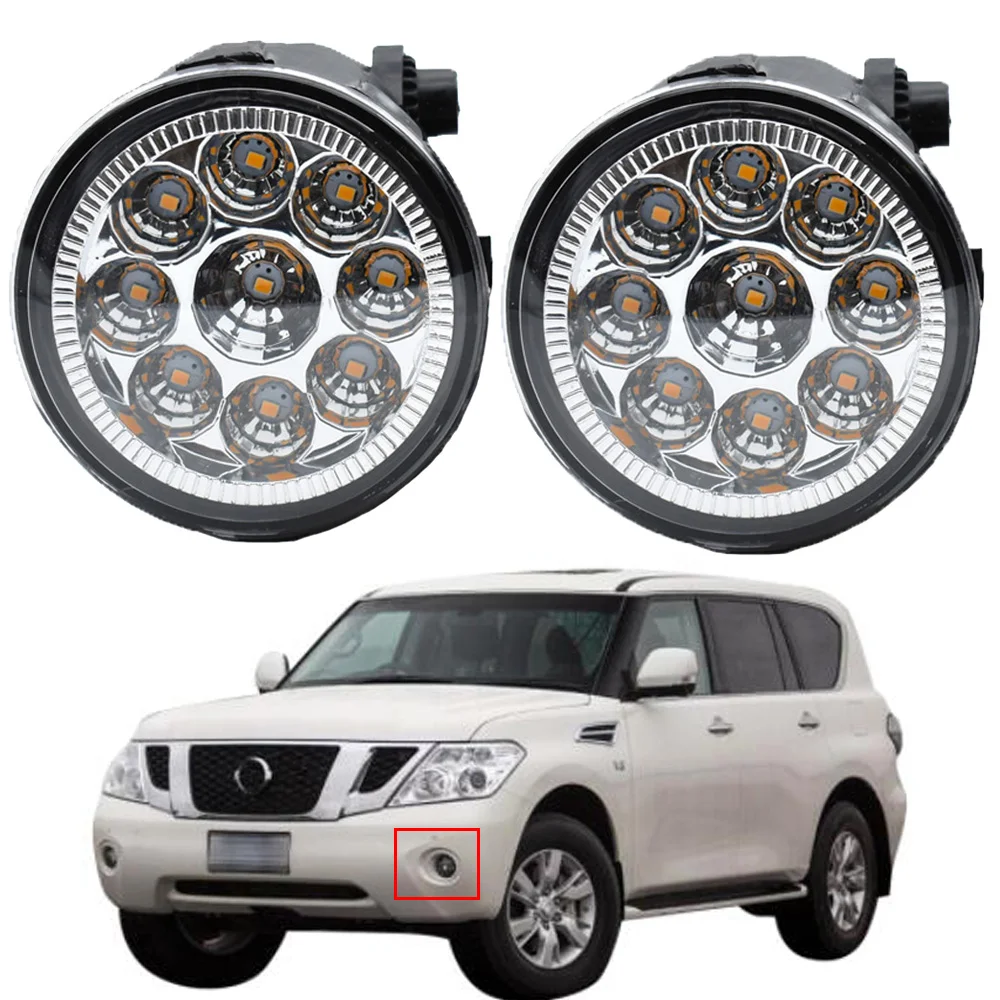 Светодиодсветильник Противотуманные фары для автомобиля Nissan Patrol 3 III Y62, H11, ДХО, дневные ходовые огни 12 В, 2010, 2011, 2012, 2013, 2014, 2015, 2 шт.
Светодиодсветильник Противотуманные фары для автомобиля Nissan Patrol 3 III Y62, H11, ДХО, дневные ходовые огни 12 В, 2010, 2011, 2012, 2013, 2014, 2015, 2 шт.