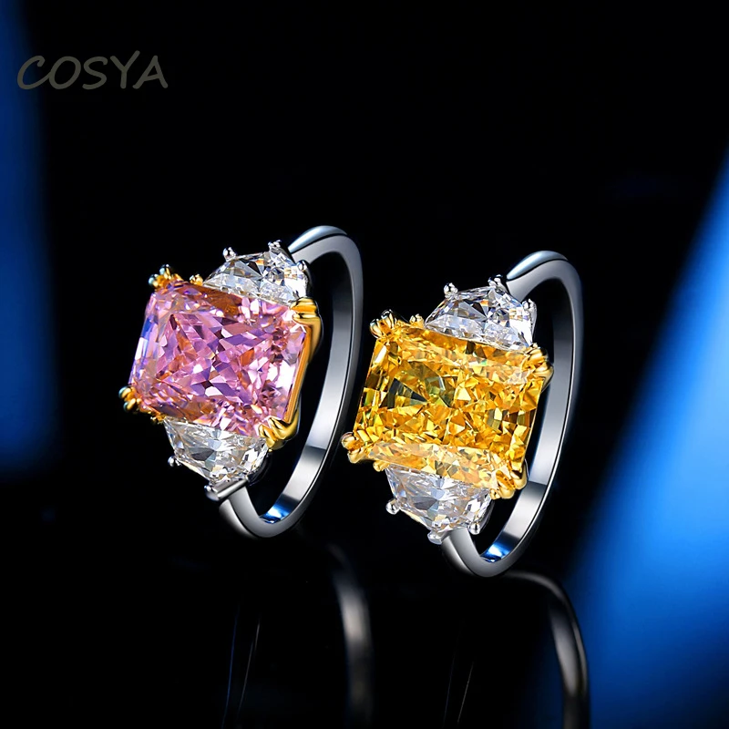 COSYA 100% 925 стерлингового серебра прямоугольной формы с высоким содержанием углерода с бриллиантовым льдом для резки цветов Ремесло элегантн...
COSYA 100% 925 стерлингового серебра прямоугольной формы с высоким содержанием углерода с бриллиантовым льдом для резки цветов Ремесло элегантн...