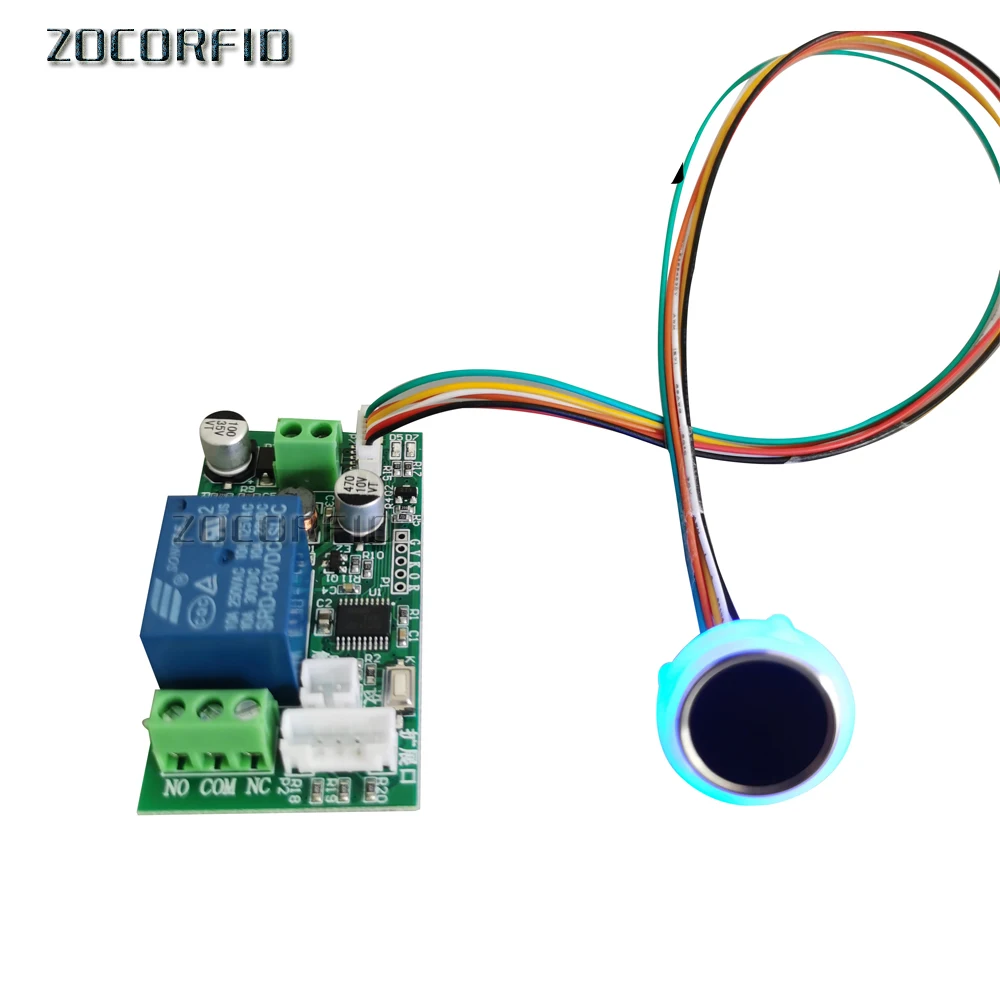 BIO Fingerprint Identification Module Fingerprint Authentication Control Relay Module for Access Control 12V 24V
BIO Fingerprint Identification Module Fingerprint Authentication Control Relay Module for Access Control 12V 24V