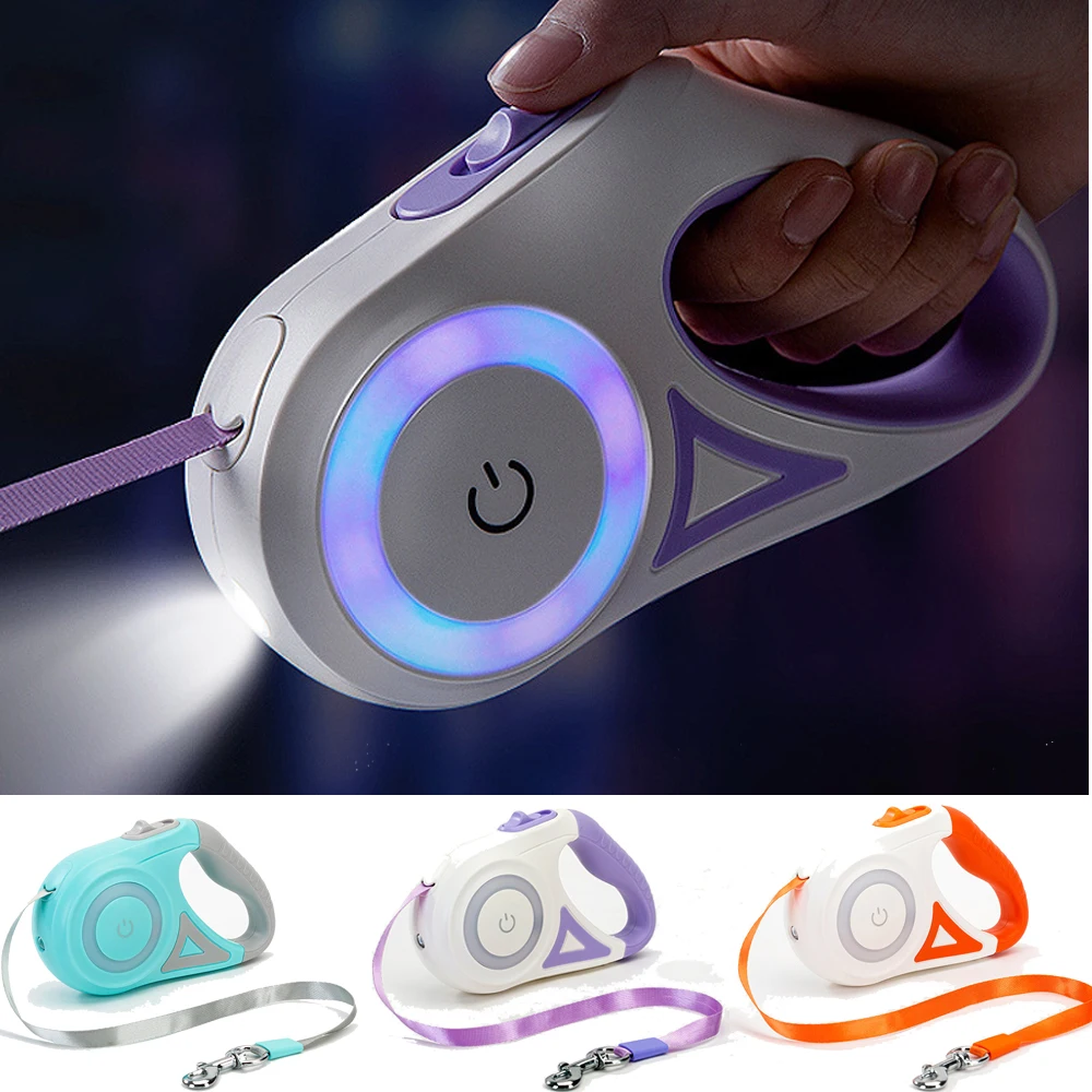 Long Strong Pet Leash For Large Dogs Nylon Retractable With Led Large Dog Walking Leash Leads Automatic Extending Dog Leash Rope
Long Strong Pet Leash For Large Dogs Nylon Retractable With Led Large Dog Walking Leash Leads Automatic Extending Dog Leash Rope