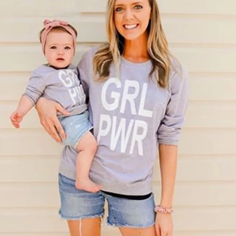 Mom Daughter Sweatshirt 2019 Letter Long Sleeve Printed Pullover Hoodies Mommy and me Mother and daughter clothes C0600
Mom Daughter Sweatshirt 2019 Letter Long Sleeve Printed Pullover Hoodies Mommy and me Mother and daughter clothes C0600