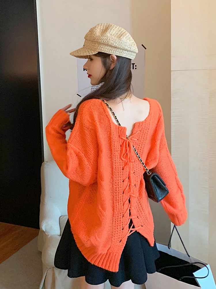 Autumn sexy slash Neck off-shoulder long-sleeved sweater shirt female 2019 new loose pullover sweater
Autumn sexy slash Neck off-shoulder long-sleeved sweater shirt female 2019 new loose pullover sweater
