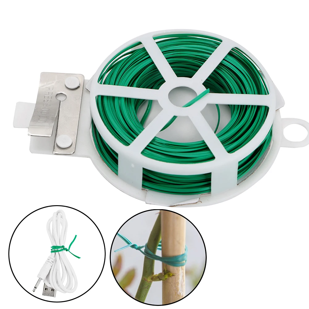 Garden Tie With Clipper Protection Bag Plastic Wire Binding Line Cable Ties Management
Garden Tie With Clipper Protection Bag Plastic Wire Binding Line Cable Ties Management