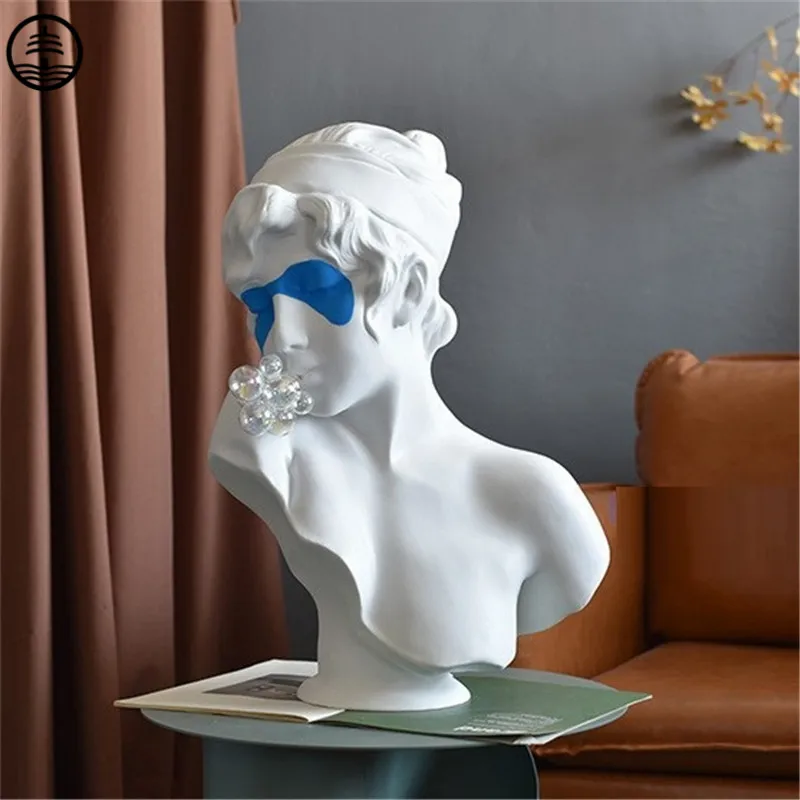 Luxurious Venus Girls Arts Sculptures Crafts Transparent Blow Bubbles Character Statues Nordic Home Decoration Decor Accessories 
Luxurious Venus Girls Arts Sculptures Crafts Transparent Blow Bubbles Character Statues Nordic Home Decoration Decor Accessories