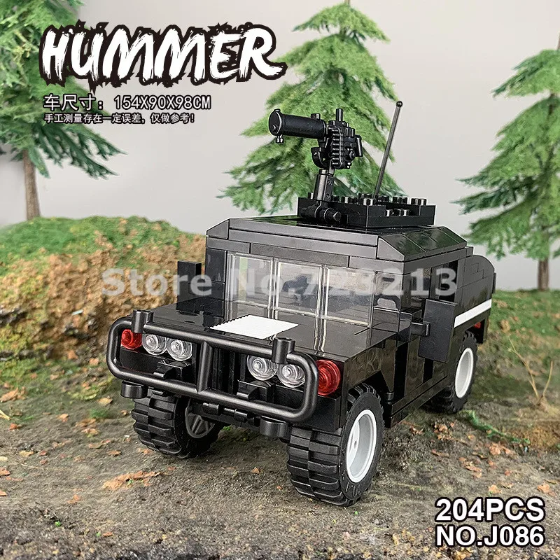 Feleph Single Sale SWAT Military 6" Hummer Jeep Car Wheeled Vehicle Accessories Building Blocks Model Bricks Toys J772
Feleph Single Sale SWAT Military 6" Hummer Jeep Car Wheeled Vehicle Accessories Building Blocks Model Bricks Toys J772