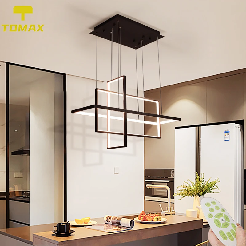 Modern LED Pendant Lamps for Living Room Dining Room Bedroom Villa Postmodern Loft Black Rectangle Chandelier Hanging Lights
Modern LED Pendant Lamps for Living Room Dining Room Bedroom Villa Postmodern Loft Black Rectangle Chandelier Hanging Lights