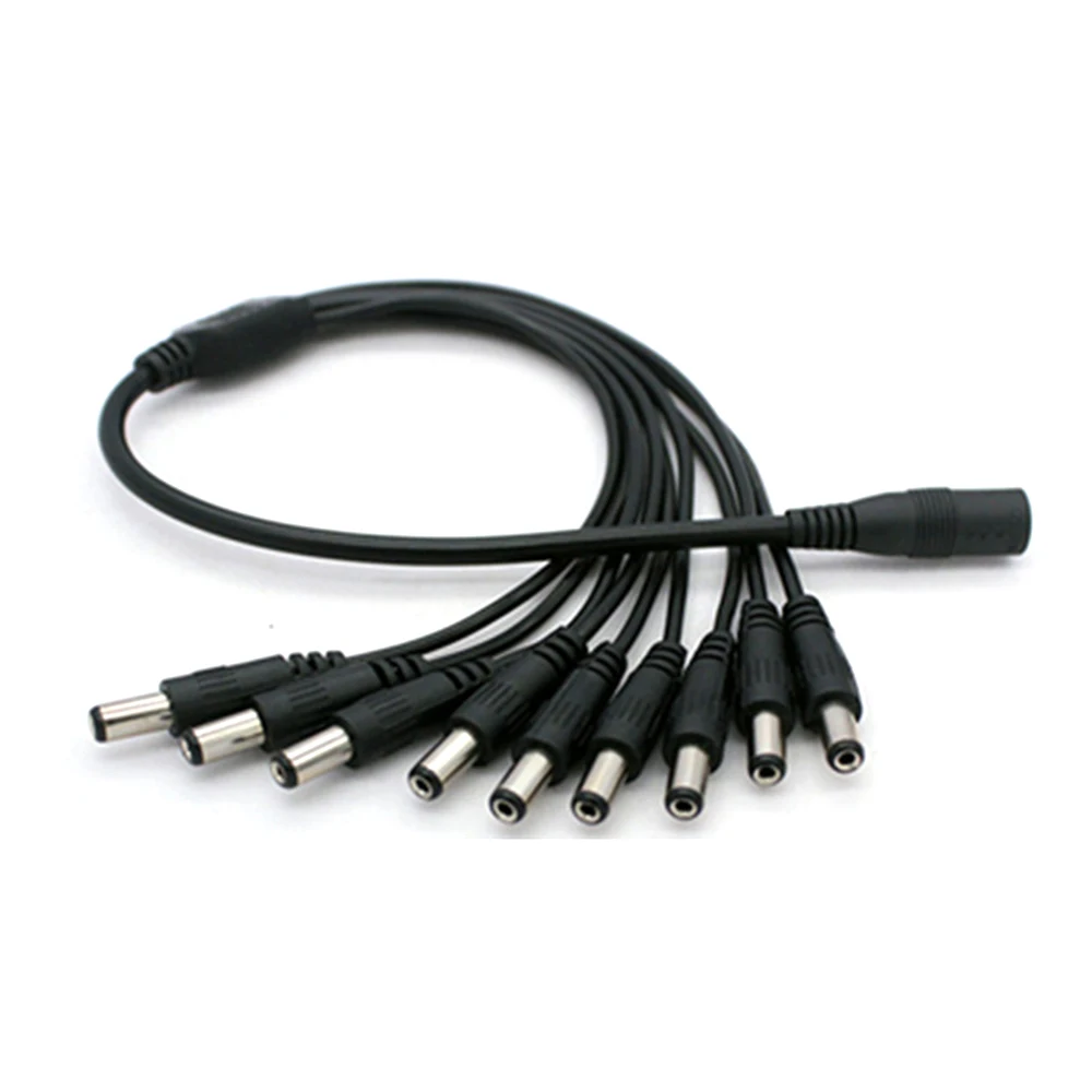 1 Split 8 Power Cable 5521 DC Connector 1 Female to 8 Male Power Splitter Cable Y Adapter for CCTV Cameras LED Light Bars
1 Split 8 Power Cable 5521 DC Connector 1 Female to 8 Male Power Splitter Cable Y Adapter for CCTV Cameras LED Light Bars