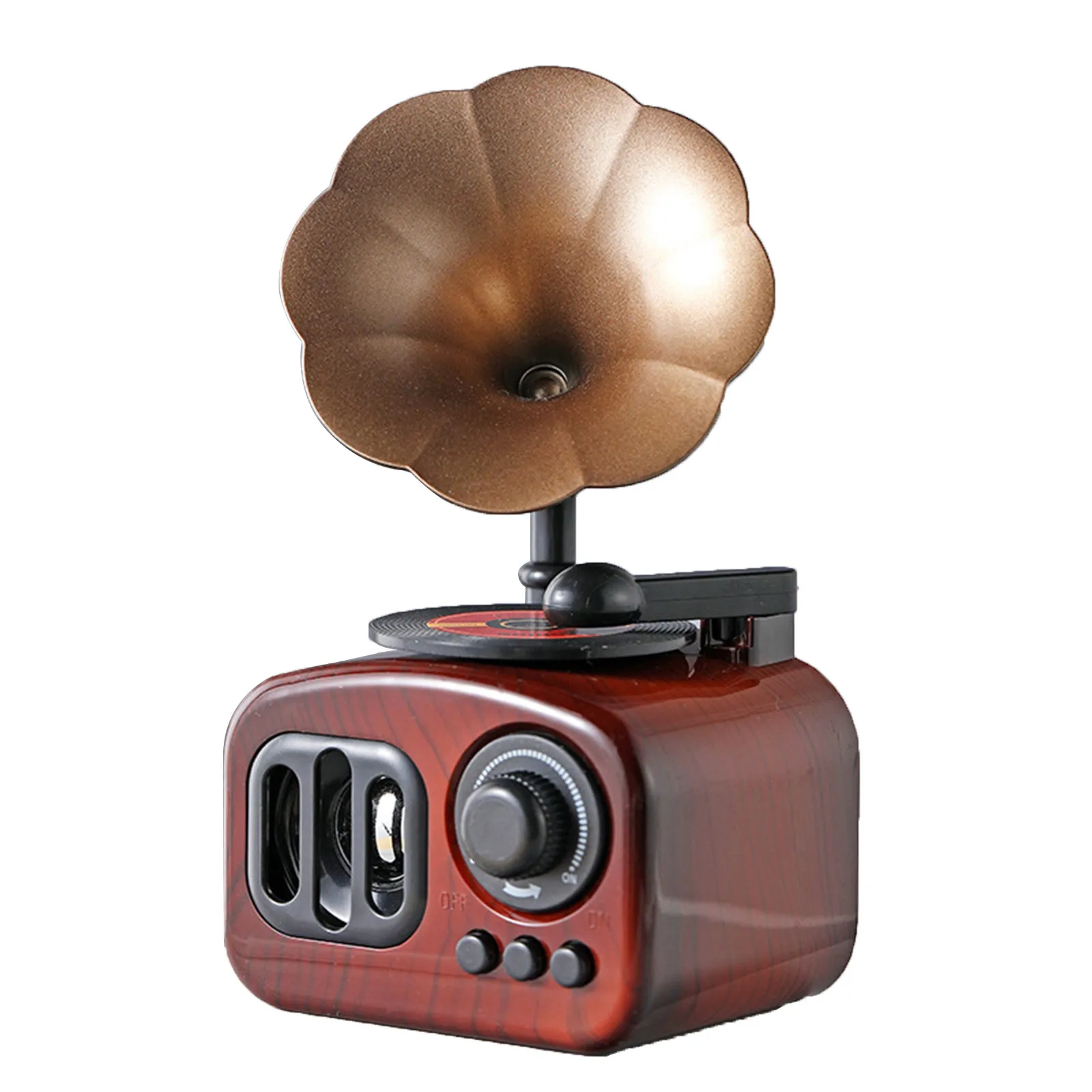 Retro Music Box Fashionable Home Decoration Mini Gramophone Nostalgic Style Mechanical Creative Birthday Gift Decoration
Retro Music Box Fashionable Home Decoration Mini Gramophone Nostalgic Style Mechanical Creative Birthday Gift Decoration
