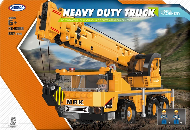 Xingbao 03036 New City high-tech Series 657pcs Giant Crane Building Blocks Construction Engineering Vehicle Brick Toys For Boys
Xingbao 03036 New City high-tech Series 657pcs Giant Crane Building Blocks Construction Engineering Vehicle Brick Toys For Boys