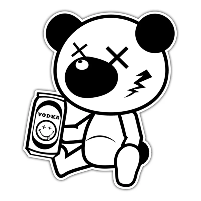 W-0932 Funny Cartoon Bear Drinking A Drink Personality Car Stickers PVC Fashion Auto Window Bumper Sunscreen Waterproof Decals
W-0932 Funny Cartoon Bear Drinking A Drink Personality Car Stickers PVC Fashion Auto Window Bumper Sunscreen Waterproof Decals