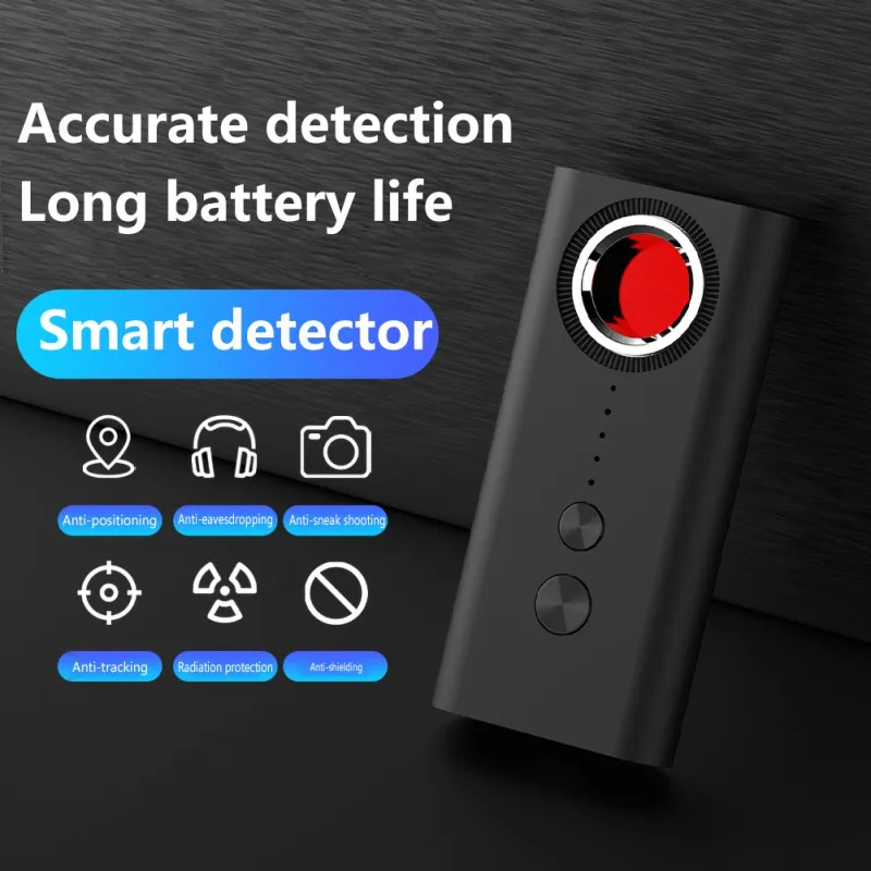 Hotel Anti-spy Hidden Camera Bug Detector Anti Spy Wifi Wireless Signal Cam SM GPS Tracker Wiretap Finder Anti-sneak Shooting
Hotel Anti-spy Hidden Camera Bug Detector Anti Spy Wifi Wireless Signal Cam SM GPS Tracker Wiretap Finder Anti-sneak Shooting