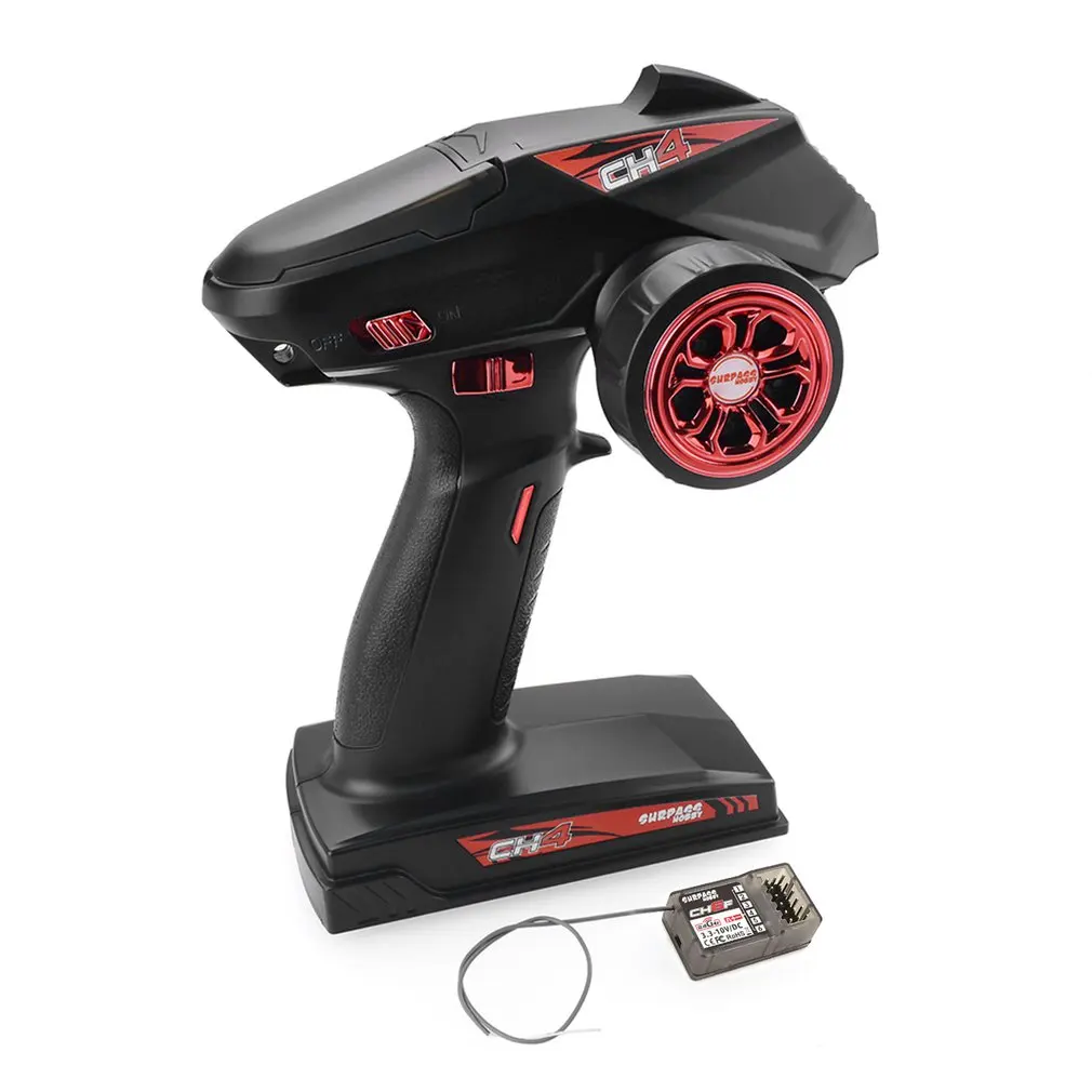 SURPASS HOBBY 4CH 2.4GHz Remote Control Digital Radio Transmitter For RC Car Boat Tank Crawler With CH6F Receiver
SURPASS HOBBY 4CH 2.4GHz Remote Control Digital Radio Transmitter For RC Car Boat Tank Crawler With CH6F Receiver