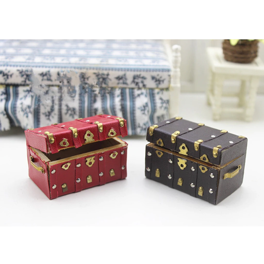 1:12 Dollhouse Mini Wooden Suitcase Luggage Cases DIY Accessories Home Decor
1:12 Dollhouse Mini Wooden Suitcase Luggage Cases DIY Accessories Home Decor