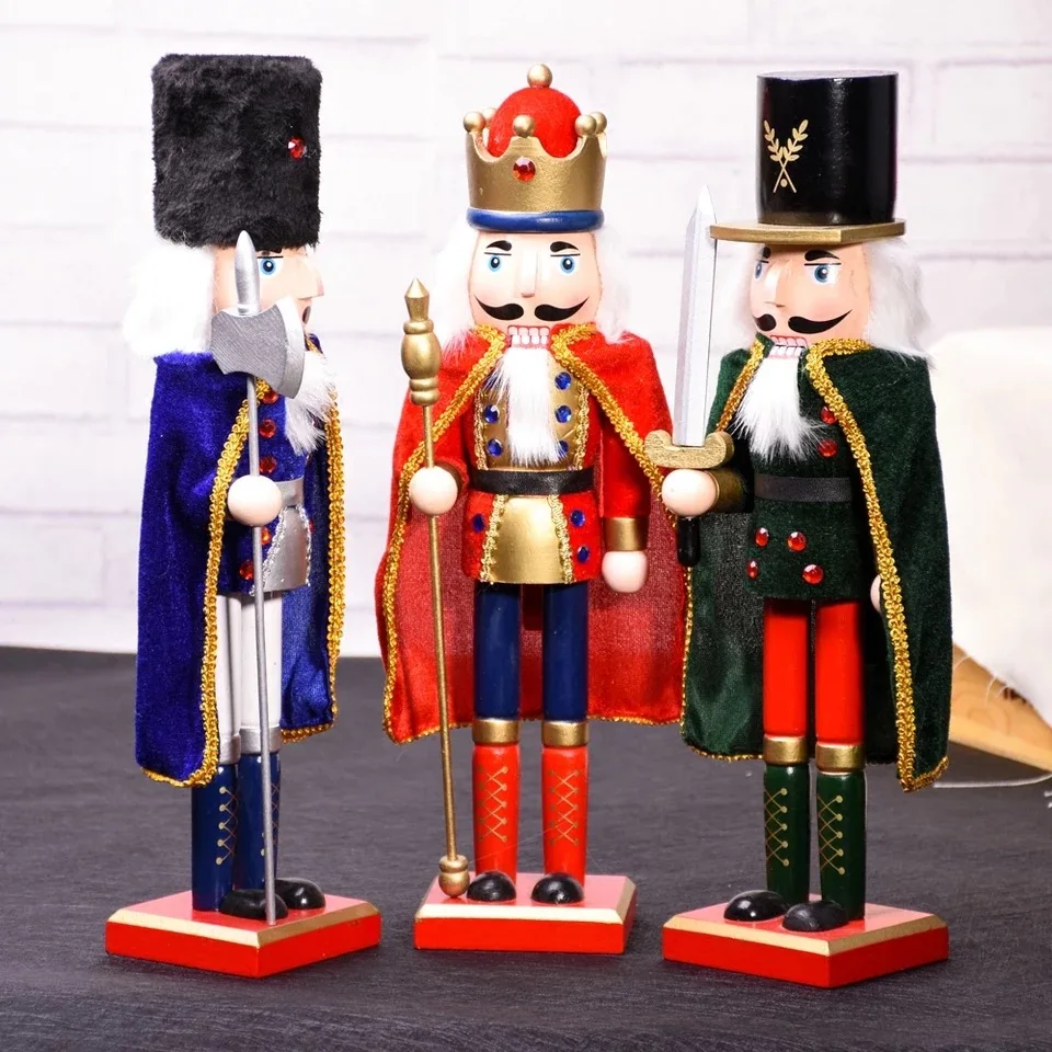 [MGT38cm wooden soldier doll nutcracker with four kingdom fairy tale characters ornaments home decoration crafts Christmas gifts
[MGT38cm wooden soldier doll nutcracker with four kingdom fairy tale characters ornaments home decoration crafts Christmas gifts