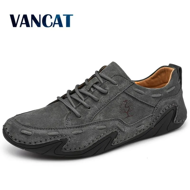New Men's Flat Casual Shoes Handmade Genuine Leather Men's Shoes Comfortable Loafers Breathable Moccasins Outdoor Men Sneakers
New Men's Flat Casual Shoes Handmade Genuine Leather Men's Shoes Comfortable Loafers Breathable Moccasins Outdoor Men Sneakers