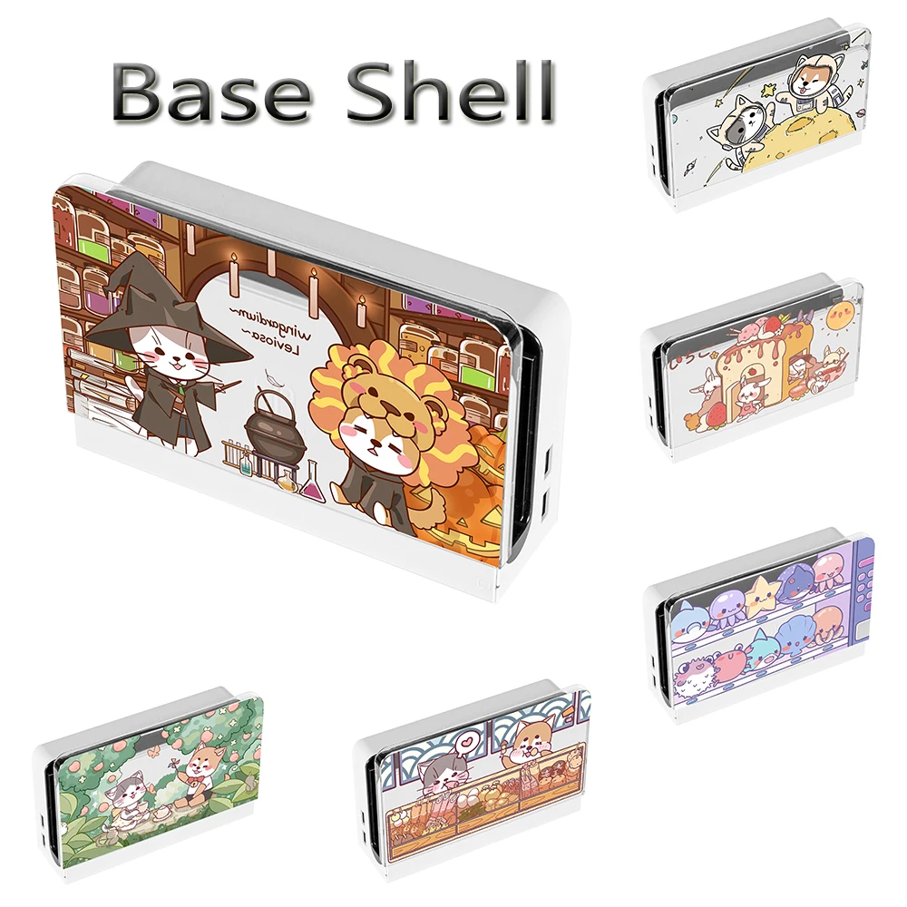 Cute Case For Nintendo Switch OLED Charging Dock Kawaii Sleeve Cover NS OLED Game Console Base Shell Switch oled Accessories
Cute Case For Nintendo Switch OLED Charging Dock Kawaii Sleeve Cover NS OLED Game Console Base Shell Switch oled Accessories