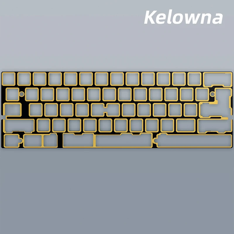 Механическая клавиатура Kelowna С погружным золотым стекловолокном, позиционирующая пластина, левое переключение, нелевое переключение, 6x GH60 ...
Механическая клавиатура Kelowna С погружным золотым стекловолокном, позиционирующая пластина, левое переключение, нелевое переключение, 6x GH60 ...