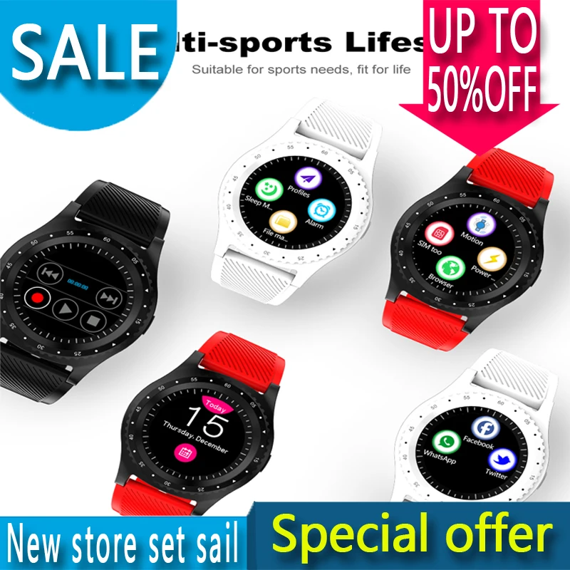 Large Battery HD Displays Incoming Call Information Facbook Twitter Bluetooth Call Motion Record Photo Waterproof Smart Watch
Large Battery HD Displays Incoming Call Information Facbook Twitter Bluetooth Call Motion Record Photo Waterproof Smart Watch