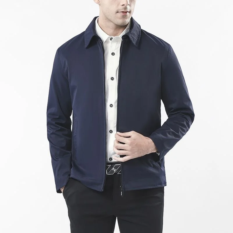 business jacket men's spring and autumn new Lapel casual jacket fashion men's clothing autumn coat
business jacket men's spring and autumn new Lapel casual jacket fashion men's clothing autumn coat