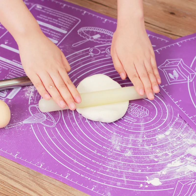45x60cm Extra Large Baking Mat Thickened Kitchen Kneading Dough Mat Non-stick Rolling Mats Pastry Accessories Kitchen Tools
45x60cm Extra Large Baking Mat Thickened Kitchen Kneading Dough Mat Non-stick Rolling Mats Pastry Accessories Kitchen Tools