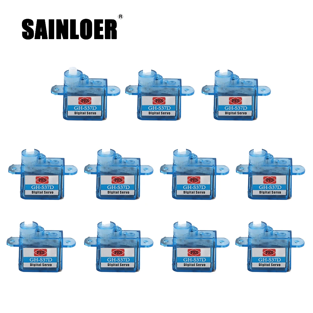SAINLOER 2/4/5/10/20 pcs 3.7g Digital Servo Mini Micro Servo for RC plane Trex 250 Helicopter Boat Car robot
SAINLOER 2/4/5/10/20 pcs 3.7g Digital Servo Mini Micro Servo for RC plane Trex 250 Helicopter Boat Car robot