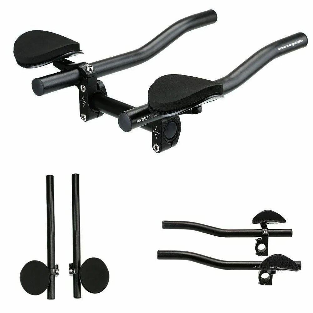 Bicycle Rest Handle Bar Road Bike MTB Bike Extended Rest Bar Triathlon Bike Arm Rest TT Bar Bike Aerobar