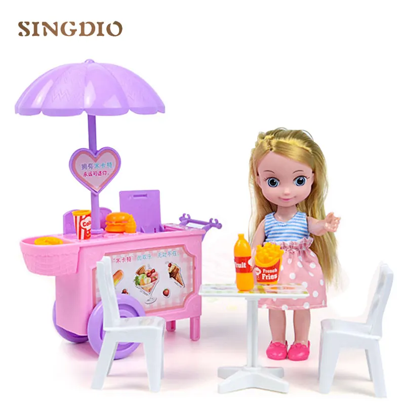 Американская маленькая кукла Принцесса Рапунцель интерактивный домик для