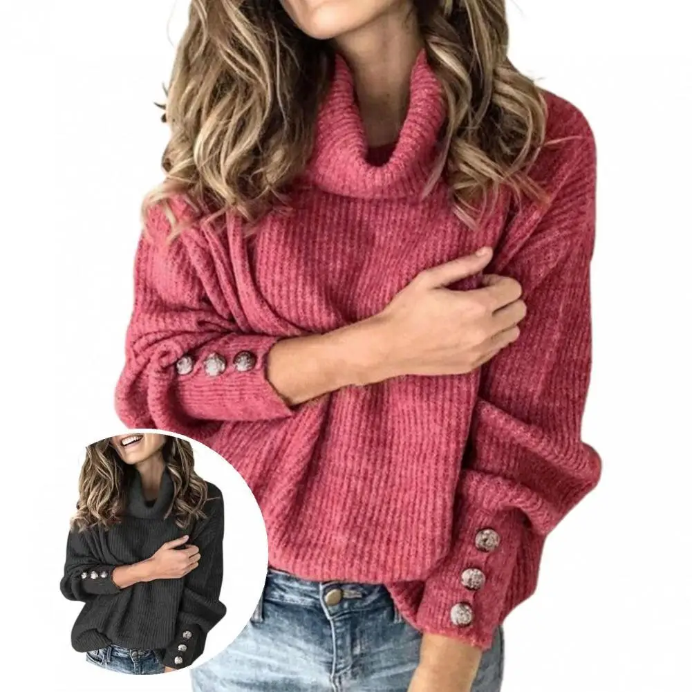 Warm Loose Turtleneck Women Casual Sweater for Home Knitted Sweater Warm Loose Turtleneck Women Casual Sweater for Home
Warm Loose Turtleneck Women Casual Sweater for Home Knitted Sweater Warm Loose Turtleneck Women Casual Sweater for Home