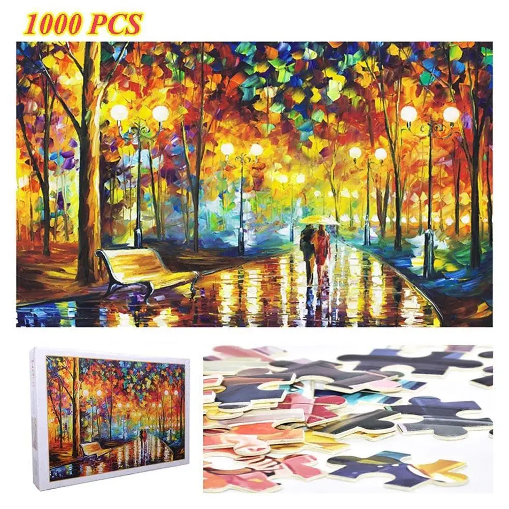 1000Pcs Walking in Rain Paper Jigsaw Puzzle Game Kids Children Intelligence Toy Early Education Cognition Game
1000Pcs Walking in Rain Paper Jigsaw Puzzle Game Kids Children Intelligence Toy Early Education Cognition Game