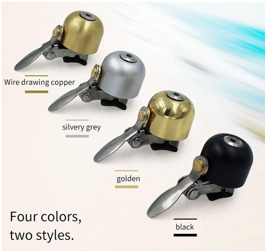 Folding Bike Copper Bell Bicycle Bell Retro Copper Bell Mountain Bike Horn Dead Flying Bicycle Riding Accessories 
Folding Bike Copper Bell Bicycle Bell Retro Copper Bell Mountain Bike Horn Dead Flying Bicycle Riding Accessories